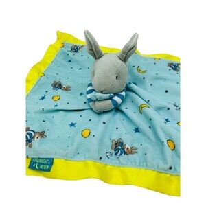 Goodnight Moon Lovey Bunny Rabbit Baby Security Blanket 16" x 16" Soft Plush Toy